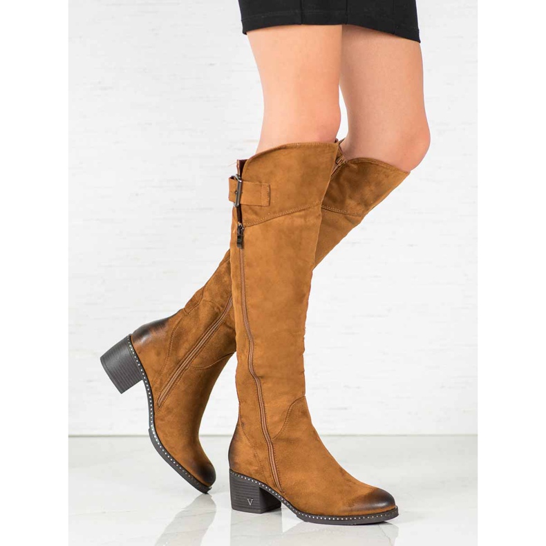 VINCEZA devine čizme smeđa 1