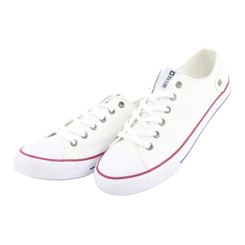 Big Star Classic Tie Sneakers bijele boje DD174271 bijela 5