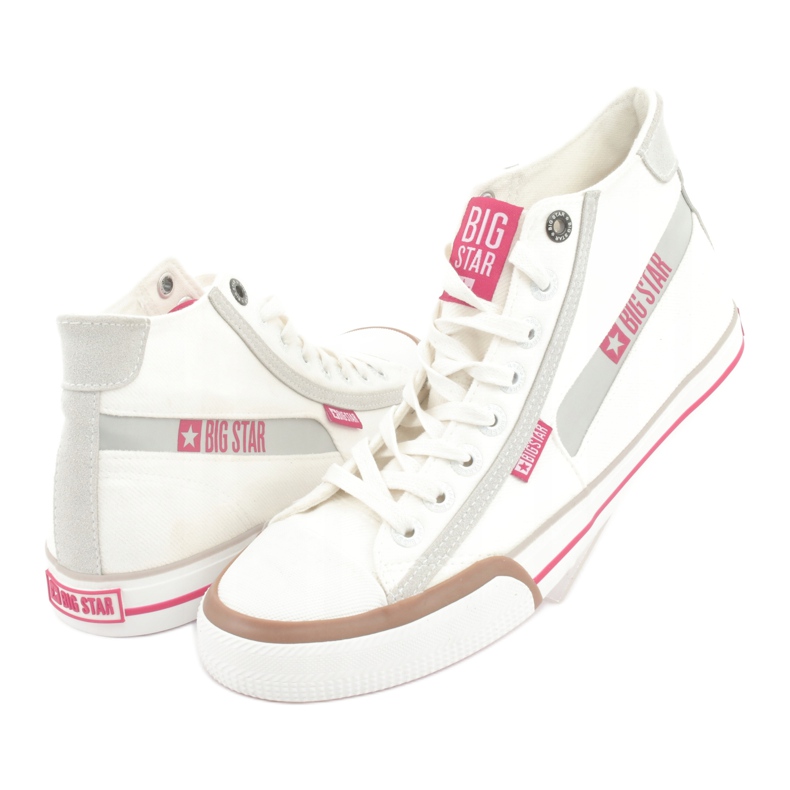 Muške tenisice Big Star 174080 bijele boje bijela 4