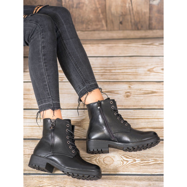 J. Star Klasični hvatači od eko kože crna 1