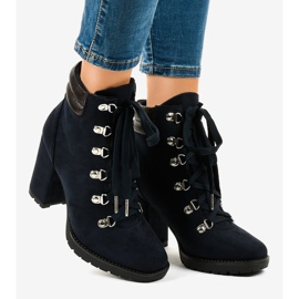 Teget gležnjače od trapera od antilopa na postolju 8992 mornarsko plava 2