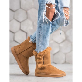 SHELOVET Tople čizme za snijeg smeđa 2