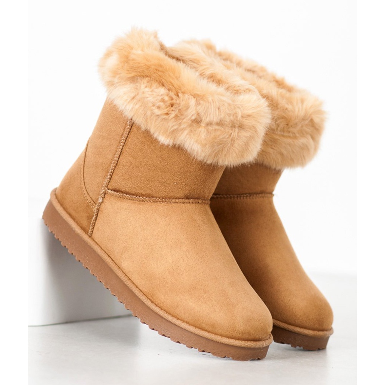 Sport Topli mukluki s krznom smeđa 1