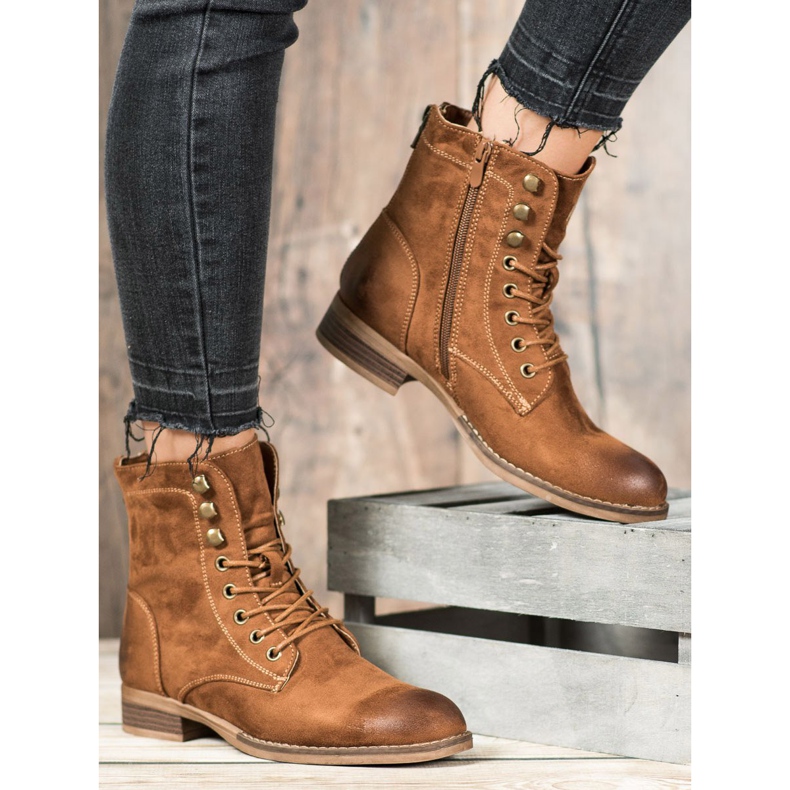 Goodin Elegantne zamke od antilopa smeđa 2