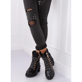 Crne čizme za žene crne HE110 Black crna 2