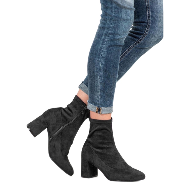 Diamantique Crne čizme na postu crna 2