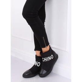 Crne neoprenske čizme XY-38 Crne crna 1