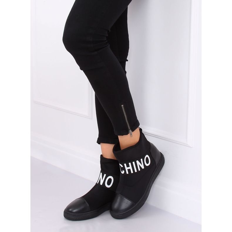 Crne neoprenske čizme XY-38 Crne crna 1