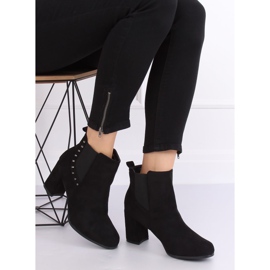 Crne čizme s visokim potpeticama crne 8063 Black crno 2