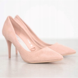 Kylie Klasične štikle od antilopa smeđa 2