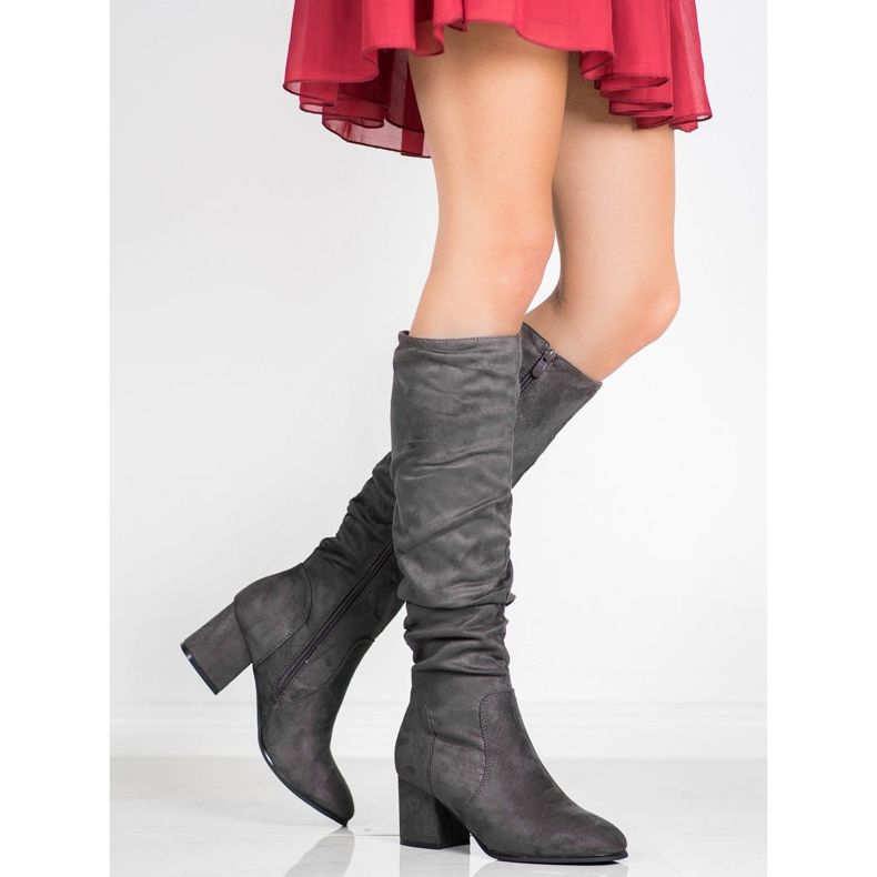 Seastar Sive čizme na postu siva 1