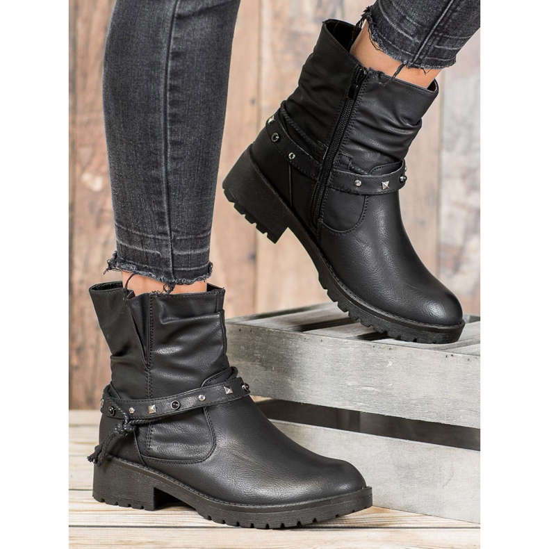 CABIN Radnici s ukrasnim pojasom crna 2