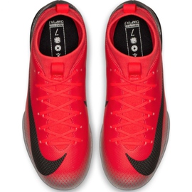 Nike Mercurial Superfly X 6 Academy Gs CR7 Ic Jr AJ3110 600 tenisice za nogomet višebojan crvena 1