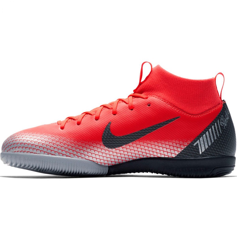 Nike Mercurial Superfly X 6 Academy Gs CR7 Ic Jr AJ3110 600 tenisice za nogomet raznobojna crvena 2