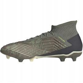 M adidas Predator 19.2 Fg EF8207 kopačke raznobojna zelena 2