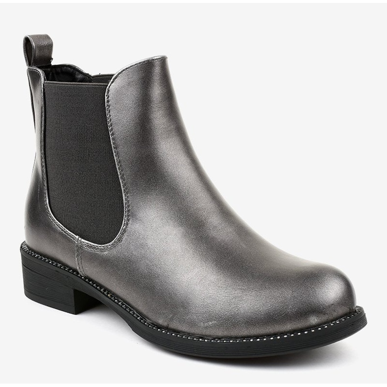 Sive ravne gležnjače 7513-PA siva 1