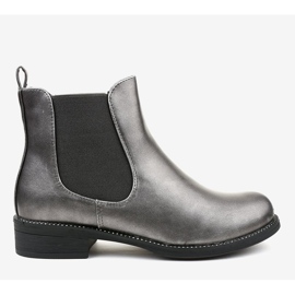 Sive ravne gležnjače 7513-PA siva 2