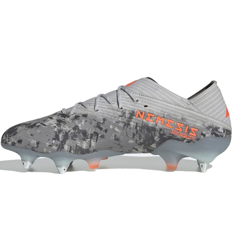 Adidas Nemeziz 19.1 Sg M EF8393 kopačke siva siva 2