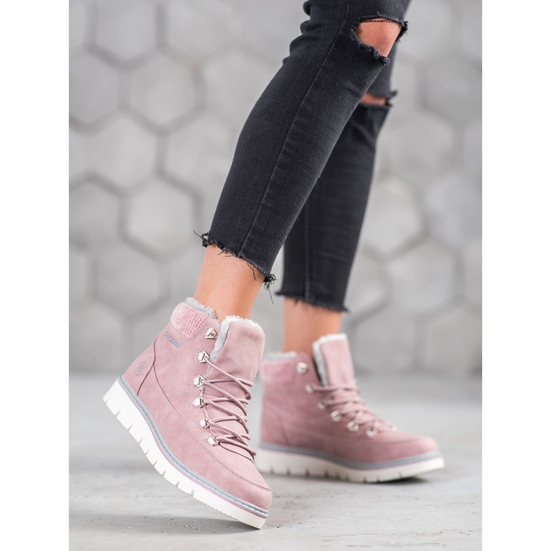 Goodin Traperi na platformi ružičasta 1