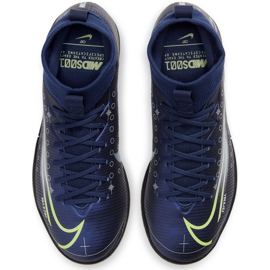 Nike Mercurial Vapor 13 Club Mds Ic Jr CJ1174 401 nogometna cipela tamnoplava tamnoplava 2