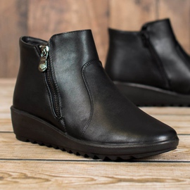 J. Star Crne čizme na platformi crno 1