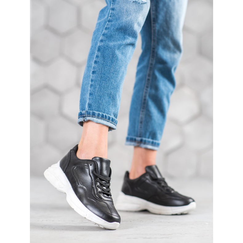 SHELOVET Crne tenisice crno 1