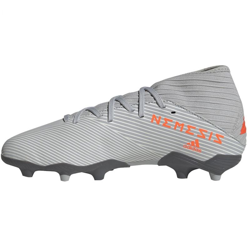 Kopačke adidas Nemeziz 19.3 Fg Jr EF8302 višebojan siva 2