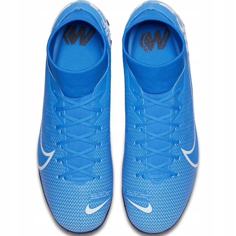 Nike Mercurial Superfly 7 Academy M Tf AT7978 414 nogometne cipele višebojan plava 1