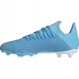 Kopačke Adidas X 19.3 Fg Jr F35366 višebojan plava 1