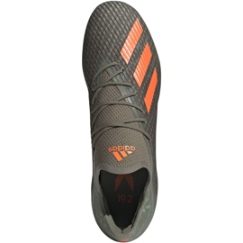 Kopačke Adidas X 19.2 Fg M EF8364 zelena siva 1