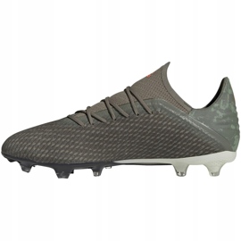 Kopačke Adidas X 19.2 Fg M EF8364 zelena siva 2