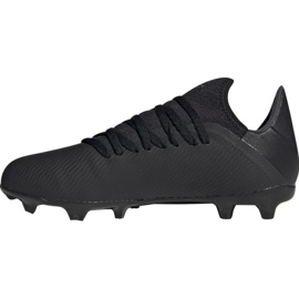 Kopačke adidas X 19.3 Fg Jr F35364 crna crna 1