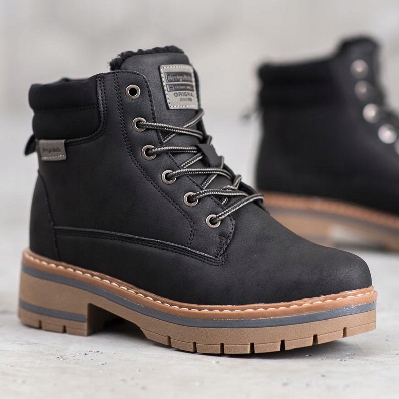 Arrigo Bello Tople planinarske čizme crno 1