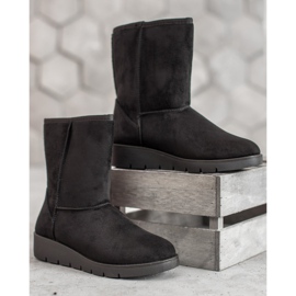 Kylie Visoki Mukluki crno 1