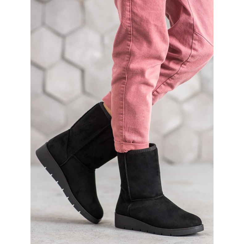 Kylie Visoki Mukluki crna 2