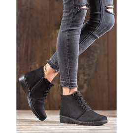 CABIN Udobne čizme crno 1