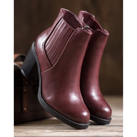 Comer Čizme od eko kože crvena 2