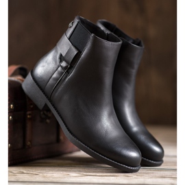 Gogo Crne čizme od eko kože crno 1