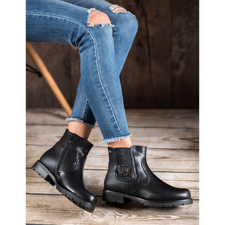 Gogo Radnici s kopčom crna 1