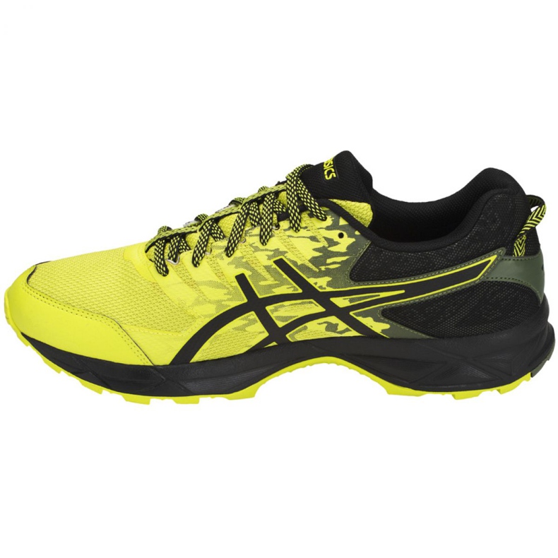 Asics Gel Sonoma 3 M Gtx T727N- 8990 tenisice za trčanje crna žuta boja 2