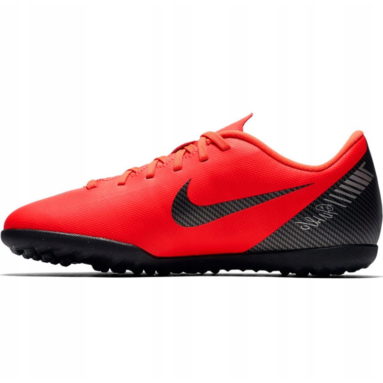 Nike Mercurial Vapor X 12 Club Gs CR7 Tf Jr AJ3106 600 tenisica za nogomet višebojan crvena 1