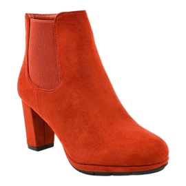 Crvene gležnjače na stupu F156-2 crvena 1