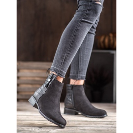 Erynn Čizme s ukrasnim zatvaračem crna 1