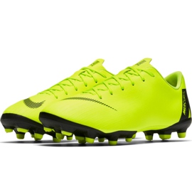 Nike Mercurial Vapor 12 Academy Mg Jr AH7347 701 nogometne cipele višebojan žuta boja 2