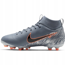 Nike Mercurial Superfly 6 Academy Mg Jr AH7337 408 nogometne cipele višebojan siva 1
