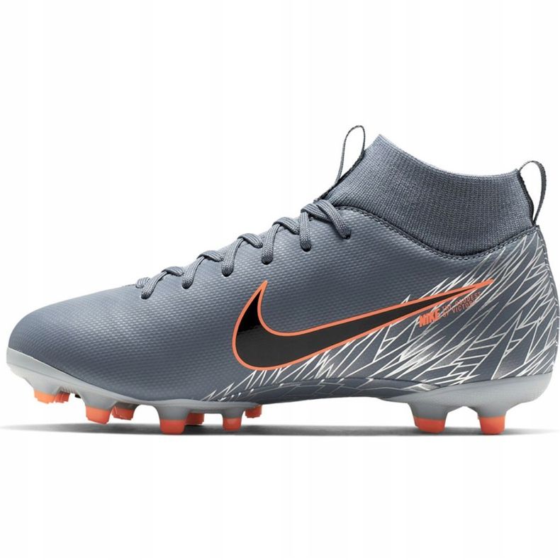 Nike Mercurial Superfly 6 Academy Mg Jr AH7337 408 nogometne cipele višebojan siva 1