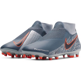 Nike Phantom Vsn Academy Df FG / MG M AO3258 408 nogometne cipele raznobojna siva 2