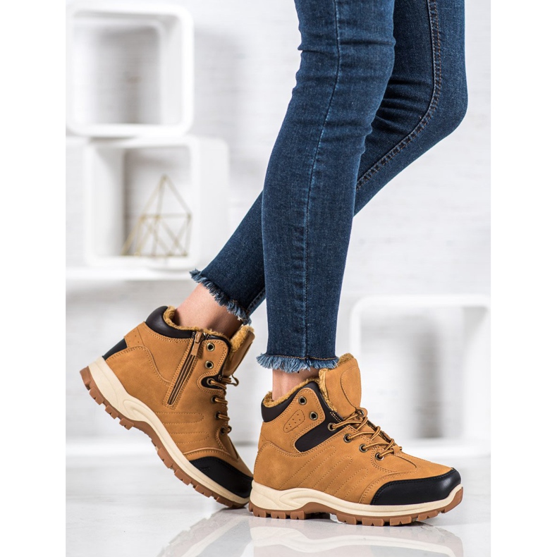 SHELOVET Izolirane sportske zamke smeđa 1