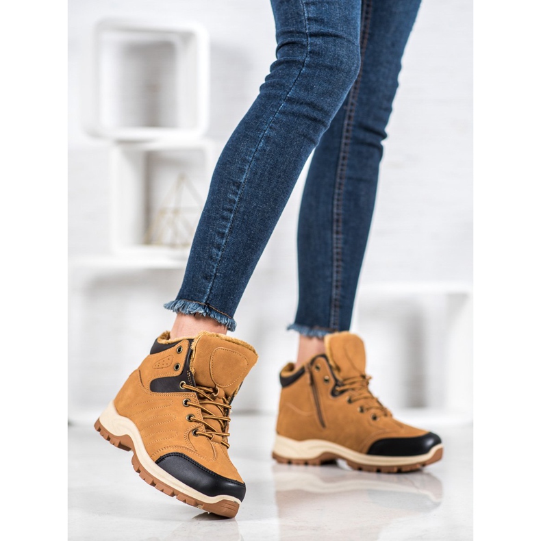 SHELOVET Izolirane sportske zamke smeđa 2