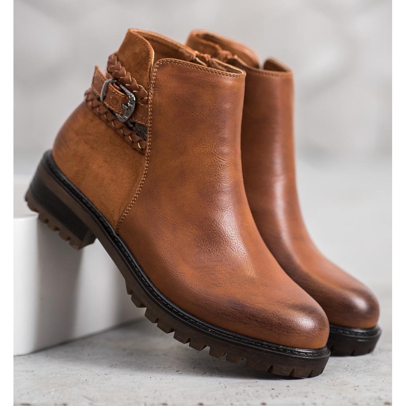 Erynn Niski radnici s ukrasnim pojasom smeđa 1